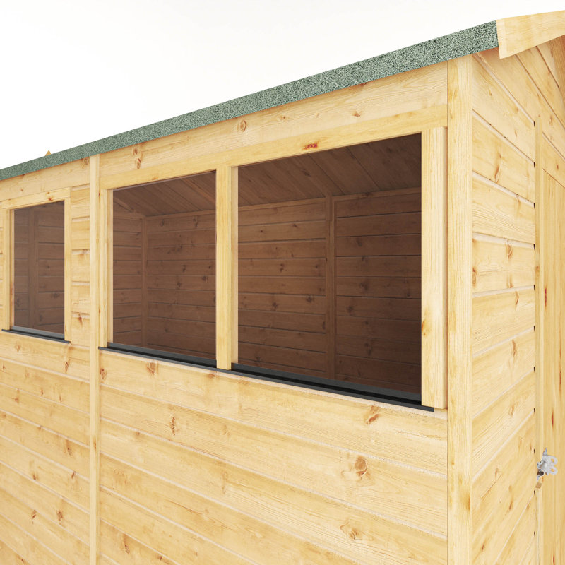 Mercia 10 X 5 Modular Shiplap Apex Shed