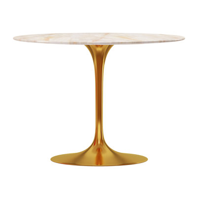 Tazio Round Marble Dining Table