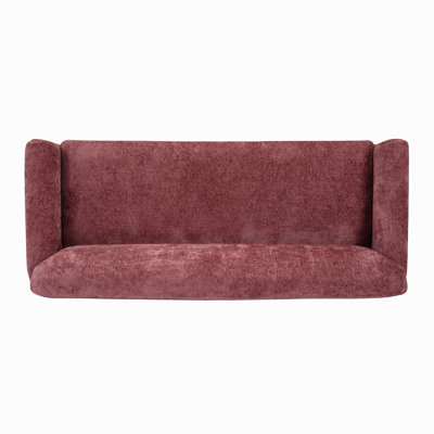 Modern Loveseat Sofa 77.5" 2-seater Couch Upholstered Loveseat with Rolled Arms for Living Room, Reading Corner and Small Spaces