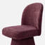 Fauteuil pivotant rembourré en tissu-457950432