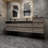 Kayleena 78.5'' Wall Mounted Double Bathroom Vanity with Metal Top-553301617