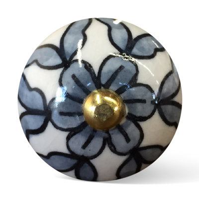 Handpainted Round Knob
