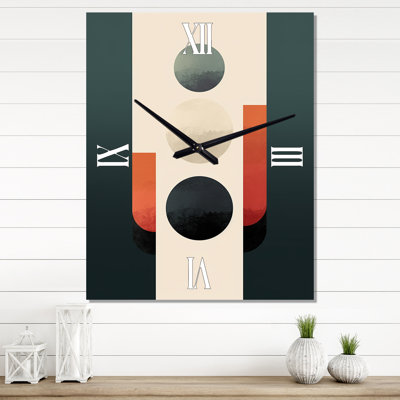 Addis - Transitional Modern Wall Clock