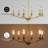 Maroneia 6-Light Dimmable Metal Candle Style Chandelier-785326865