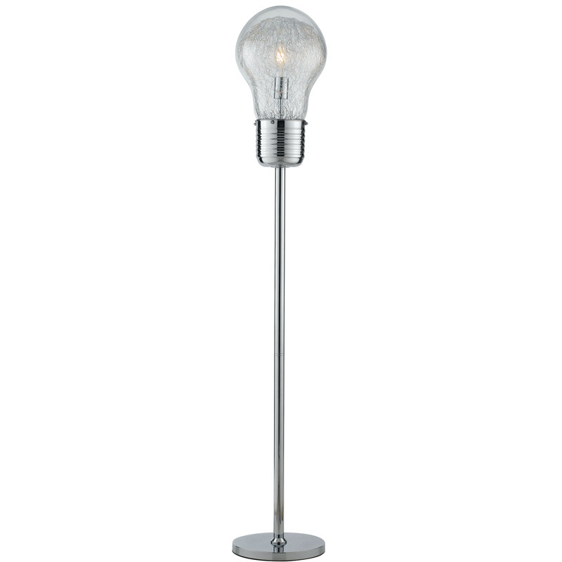 Cameria 165cm Chrome Novelty Floor Lamp