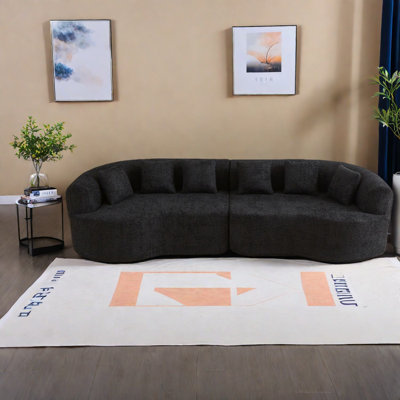 Canapé modulaire Compression Cloud, chenille 111,5 pouces
