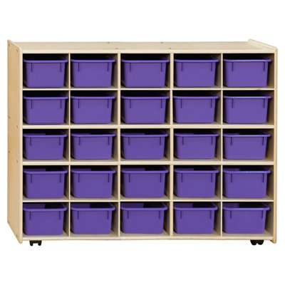 Contender 25 Compartment Cubby with Trays