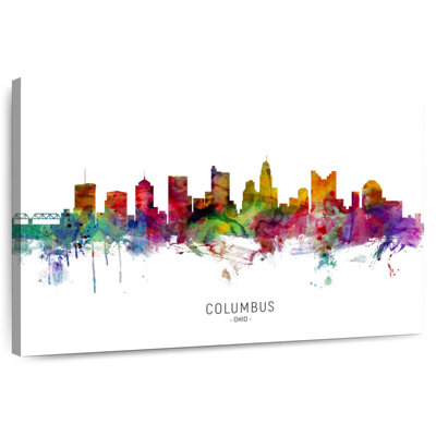 Nicci Columbus Ohio Skyline I