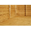 Powersheds 12 x 4ft Timber Overlap Pent Garden Shed