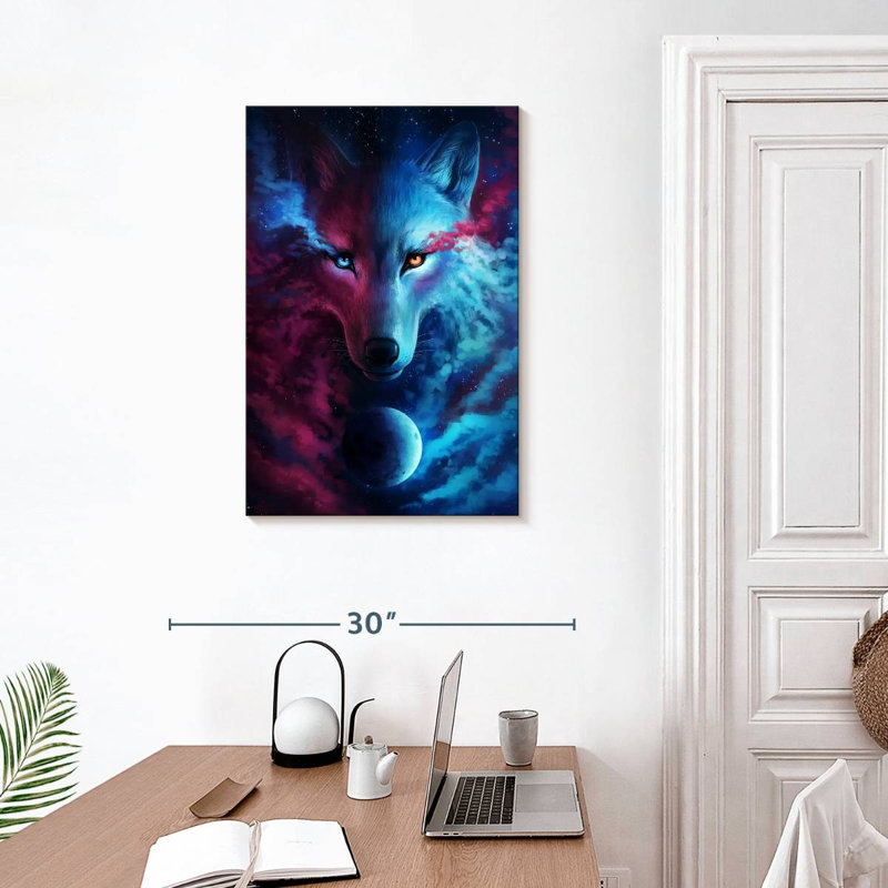 Brampt Where Light And Dark Meet, 30" H x 20" W