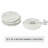Natural Marble 4 Inch Round Coaster Cup Holder