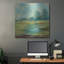 Art mural luxueux «Windsor Blue Field 4» par Silvia Vassileva, 36 po x 36 po-452107995