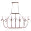 Spring Island Basket 8 - Light Chandelier