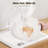 5QT Round Maifanite-Coated Chafing Dishes for Buffet (Set of 4)