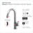 Houzer Azura Pull Down Kitchen Faucet-28094400