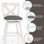 Tabouret de bar et de comptoir Havant-88416723