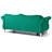 Clouser 82'' Velvet Round Arms CAL117 Compliant Sofa-97745064