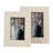 Neutral Textured Tile Resin Ivory Chain Photo Frame-89117151
