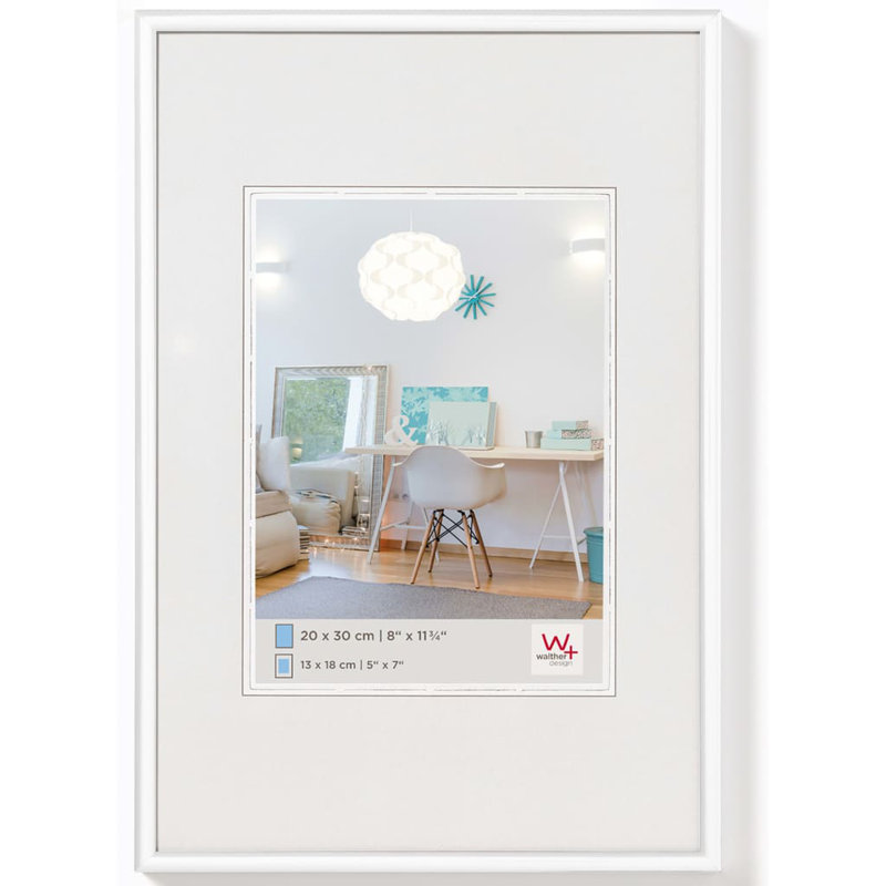 Picture Frame New Lifestyle, White, 14cm H x 14cm W