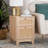 Breondra End Table with Storage