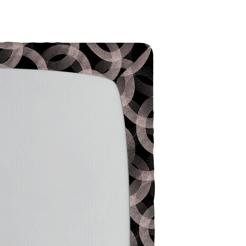 Drap-housse abstrait Ambesonne, Drap-housse de taille simple