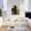 Reproduction d'art mural Moody River Reflections Peaceful Serene Tranquil Lily Landscape Nature-1126625614