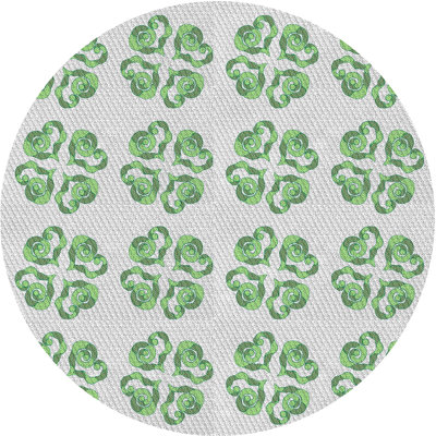 Tapis vert / gris North Andover
