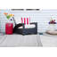Tapis gris/blanc Bratton