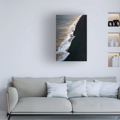 Irene Wu  Black Beach Canvas Art