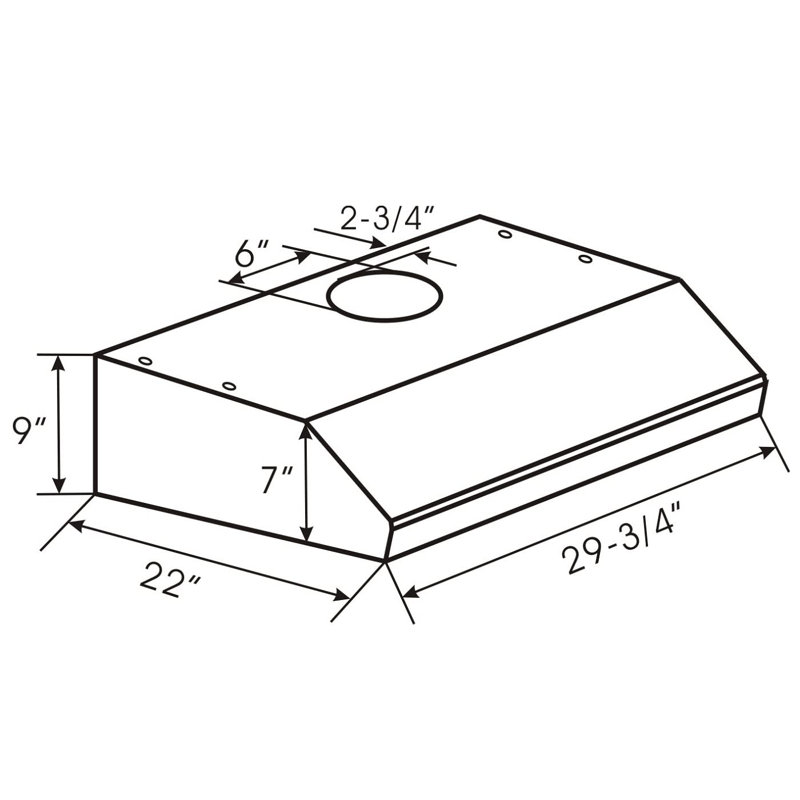 Hotte 30 pouces avec nettoyage à la vapeur automatique de 800 pi³ / min - Ventilateur en acier inoxydable sous l'armoire - 6 commandes tactiles et télécommande - Idéal pour éliminer les odeurs et la qualité de l'air de la cuisine | PRO-STAC