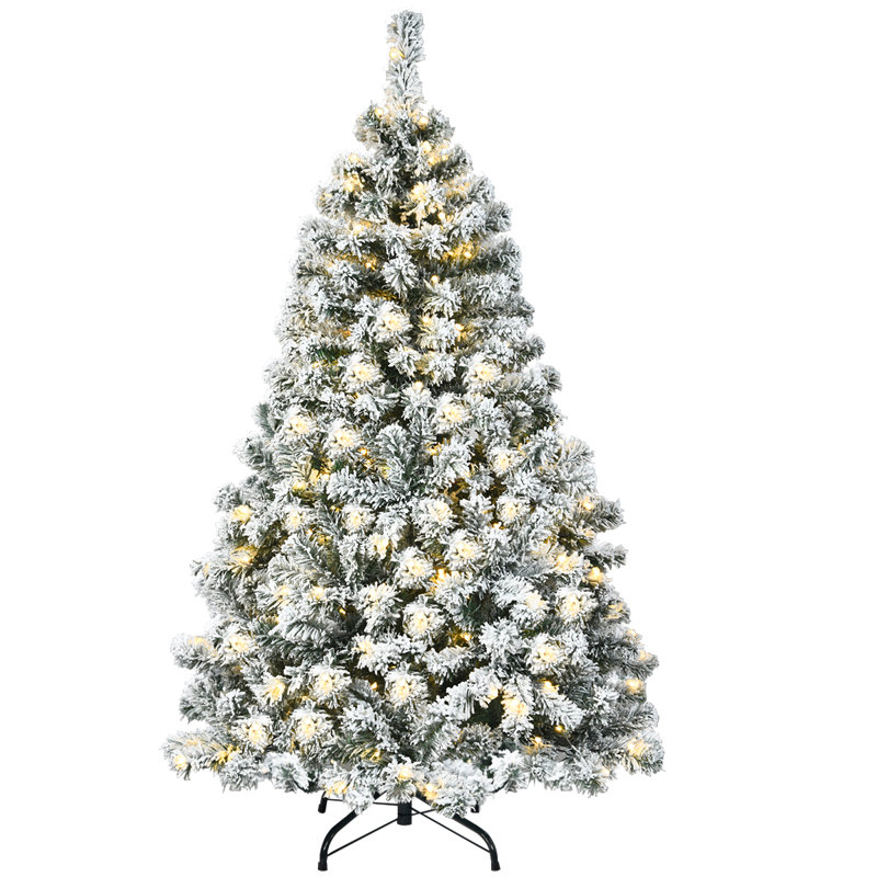 4.43' H Lighted Artificial Fir Christmas Tree