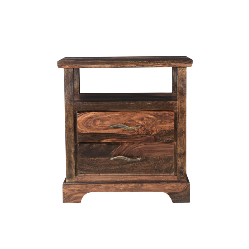 Chaliyah 25'' W Solid Wood Nightstand