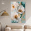 «White Blooms with Golden Grace», art floral pastel par Art Remedy-107407238-107407242