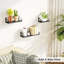 Tablette flottante en bois massif Mekela-318570637