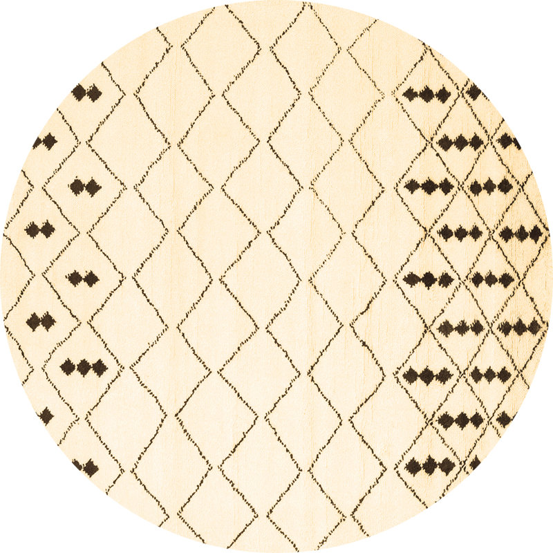 Washable Indoor Rug, Round 8'
