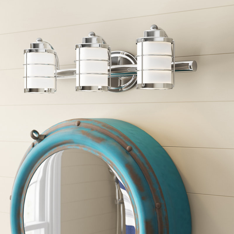 Dimmable Vanity Light, Polished Chrome