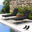 Outsunny Sun Lounger Cushions Only Set of 2, 190 x 56 x 10 cm-580895138