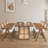 Mid-Century Modern Oversize Waves Dining Table-2018677553