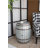 22.5x22.5x26" Drum Side Table