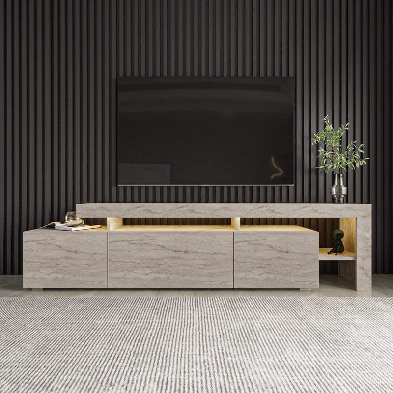 Ballarie Unfinished TV Stand for TVs up to 75"