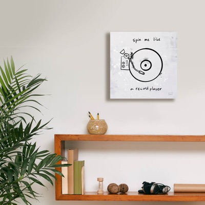  «Turn It Up 3» par Kent Youngstrom, art mural sur toile, 12 po x 12 po