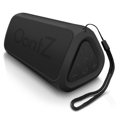 Haut-parleur Bluetooth imperméable OontZ Angle 3 RainDance IPX7 - son de 10 W, batterie de 12 heures, haut-parleur portable Bluetooth abordable avec portée sans fil de 100 pi pour les voyages, les fêtes, l'extérieur ou la maison