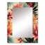Tropical Sunset Botanical Pattern - Floral Mirror Wall Decor-1258523874