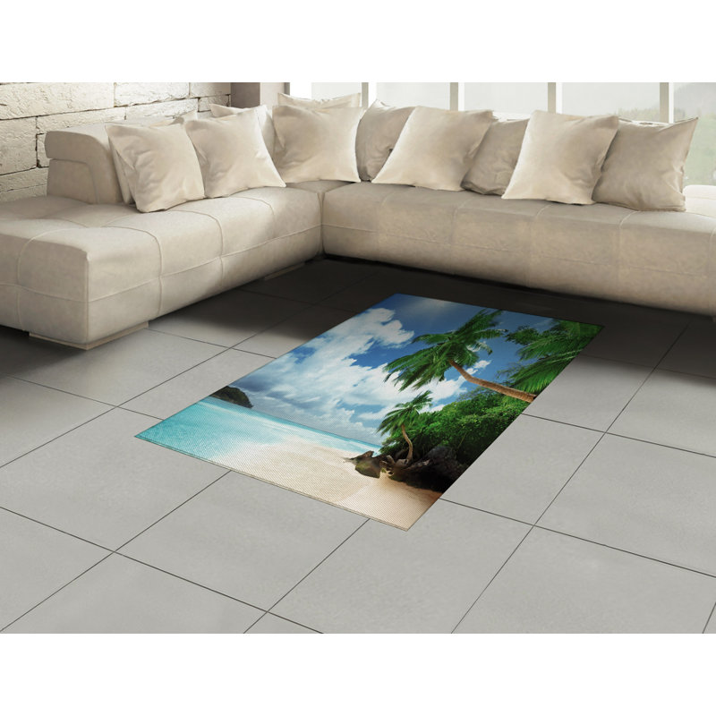 Tapis décoratif Jungle, Rectangle— 4 pi x 5 pi 8 po