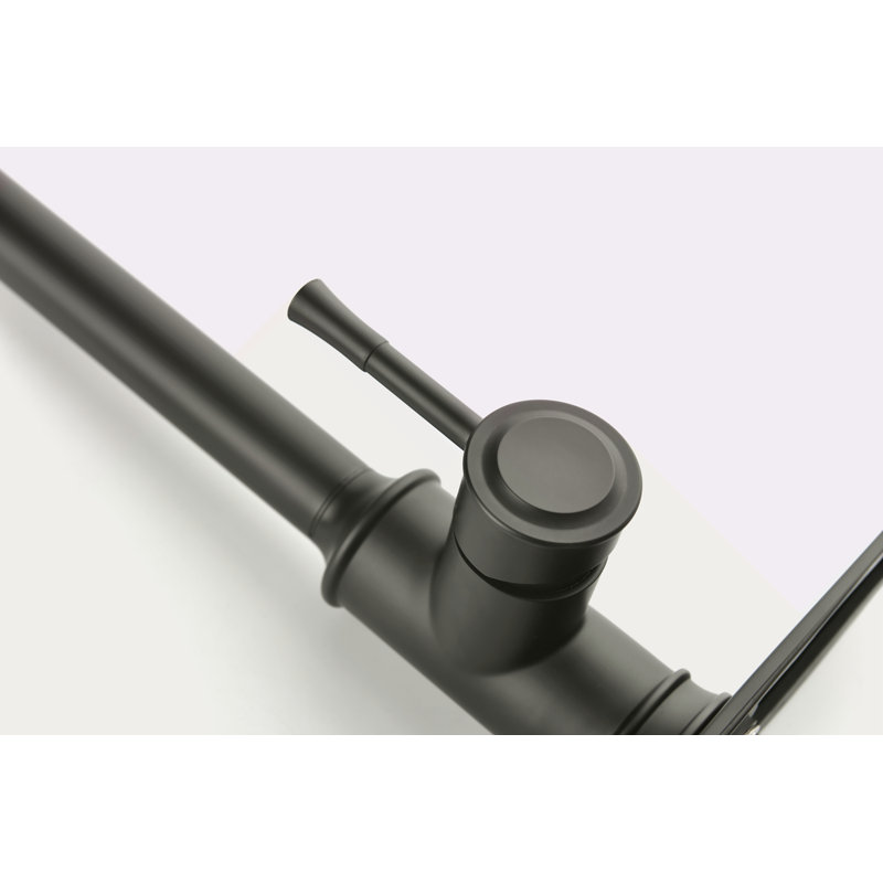 Single Handle High Arc Pull Out Kitchen Faucet,Single Level Stainless Steel Kitchen Sink Faucets With Pull Down Sprayer