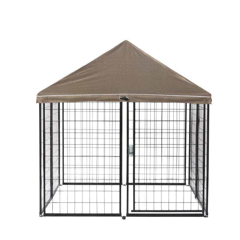 Chenil pliable pour chien tout usage 5 pi x 4,5 pi x 4,5 pi avec housse et sac de transport