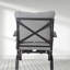 Chaise berçante d'extérieur en métal