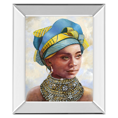 Soulful Grace Wall Art - 22" x 26" - Mirrored Frame