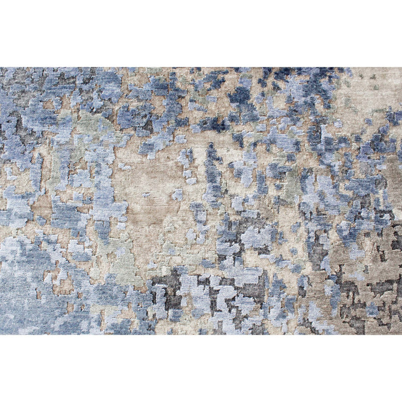 Hand Woven Area Rug, Rectangle 9' x 12'
