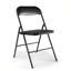 Chaise d'appoint noire Goudy